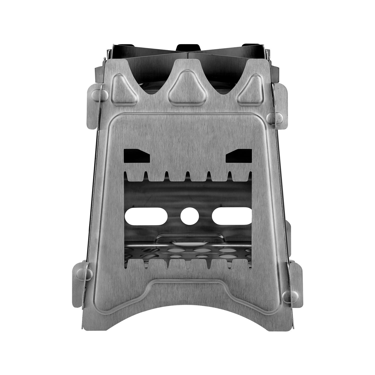 Camping Stove Stainless Steel Backpacking Stove Potable Wood Burning Stoves For Picnic BBQ Camp Hiking