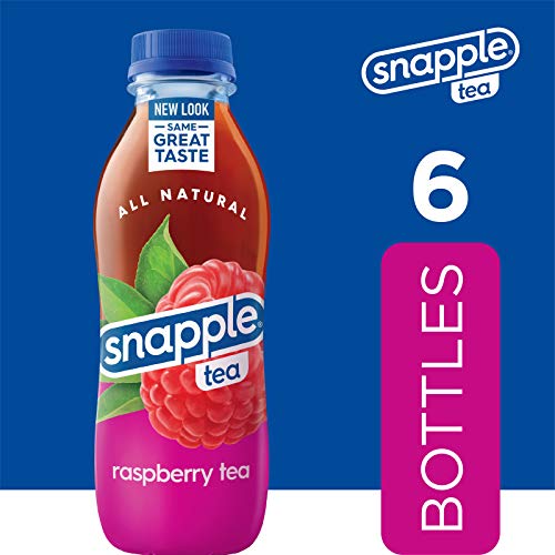 Snapple Zero Sugar Half 'n Half Tea, 16 fl oz recycled plastic bottle, 6 pack