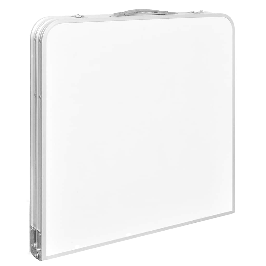 Folding Camping Table, Height Adjustable, Camping Table with 4