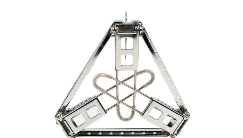 Camping Portable Foldable Camping Stove Bracket Alcohol Stove Wood Stove Burner Oil Stove Bracket Reinforced Base