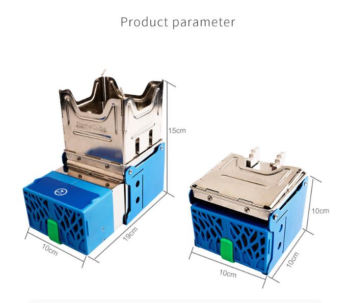 Fire Generator Electric Stove Folding Broiler Wood Stove Camping