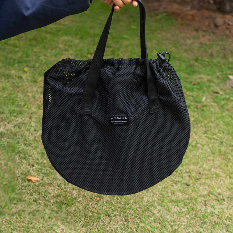 Outdoor Folding Small Round Table Camping Portable Lifting Table