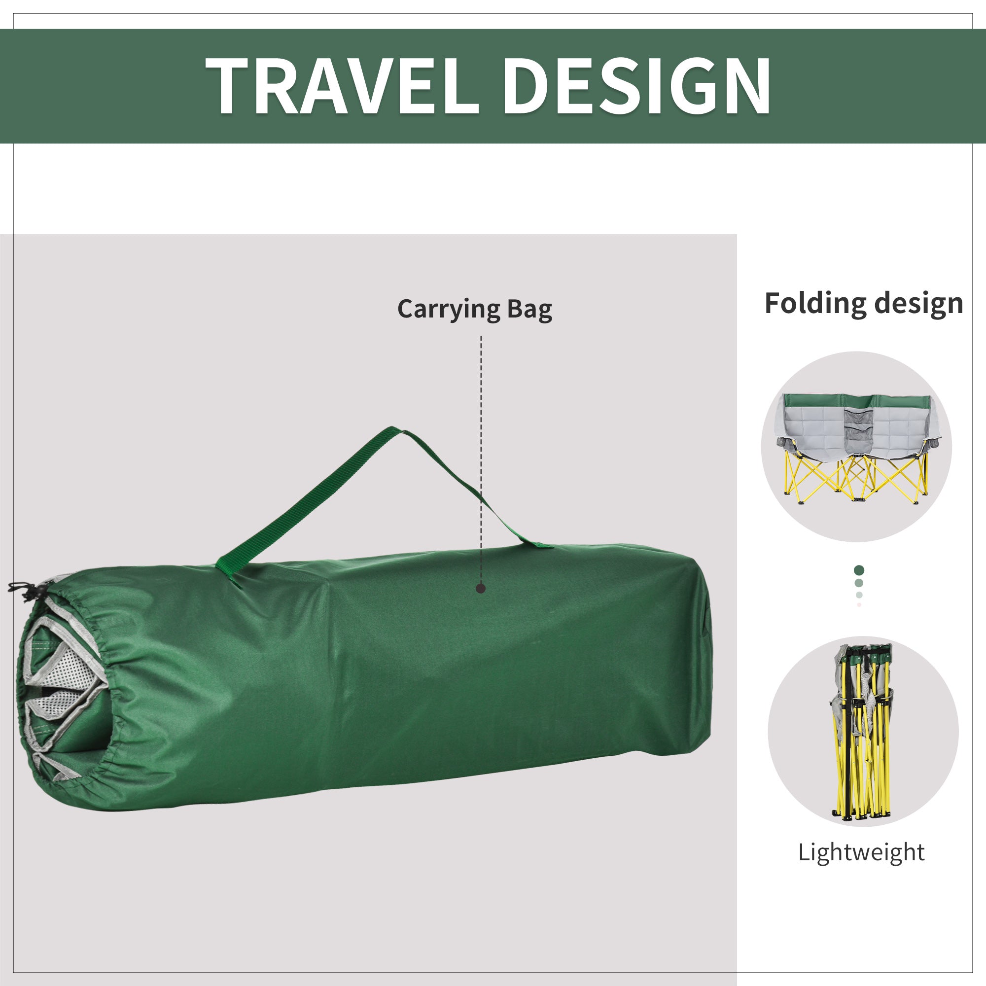 Loveseat Style Camping Chair