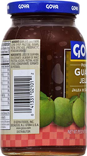 Goya Guava Jelly, Glass Jar, 17 oz