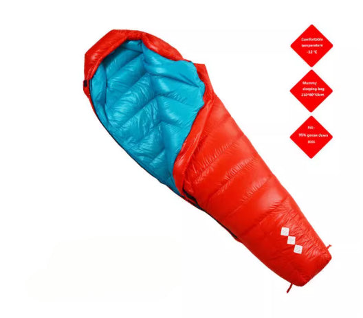 Outdoor Camping Thickened Portable Goose Down Sleeping Bag