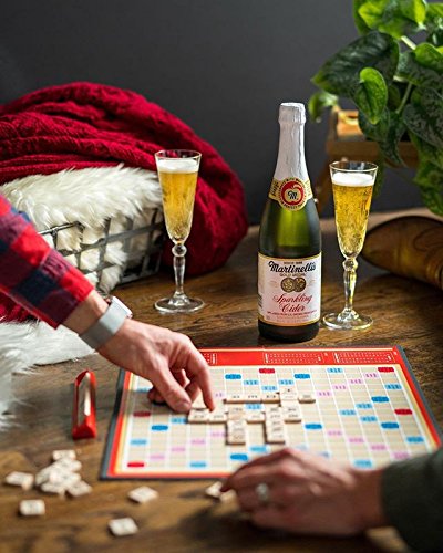 Martinelli's Sparkling Cider Mini Bottles, 8.4 oz. - Martinelli Sparkling Apple Cider, 12 Pack - Martinelli's Apple Juice - Pack of 12