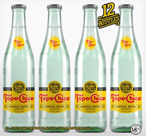 Topo Chico Mineral Water (Glass), 6.5-Ounce (Pack of 20)