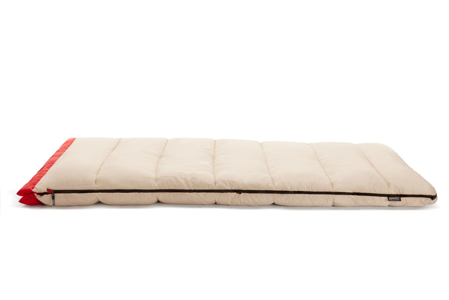 Coleman Flatlands 30/40/50°F Sleeping Bag, Made from 100% Recycled Material, Big & Tall Options, Cool-Weather Sleeping Bag for Camping, Sleepovers, Guests & More