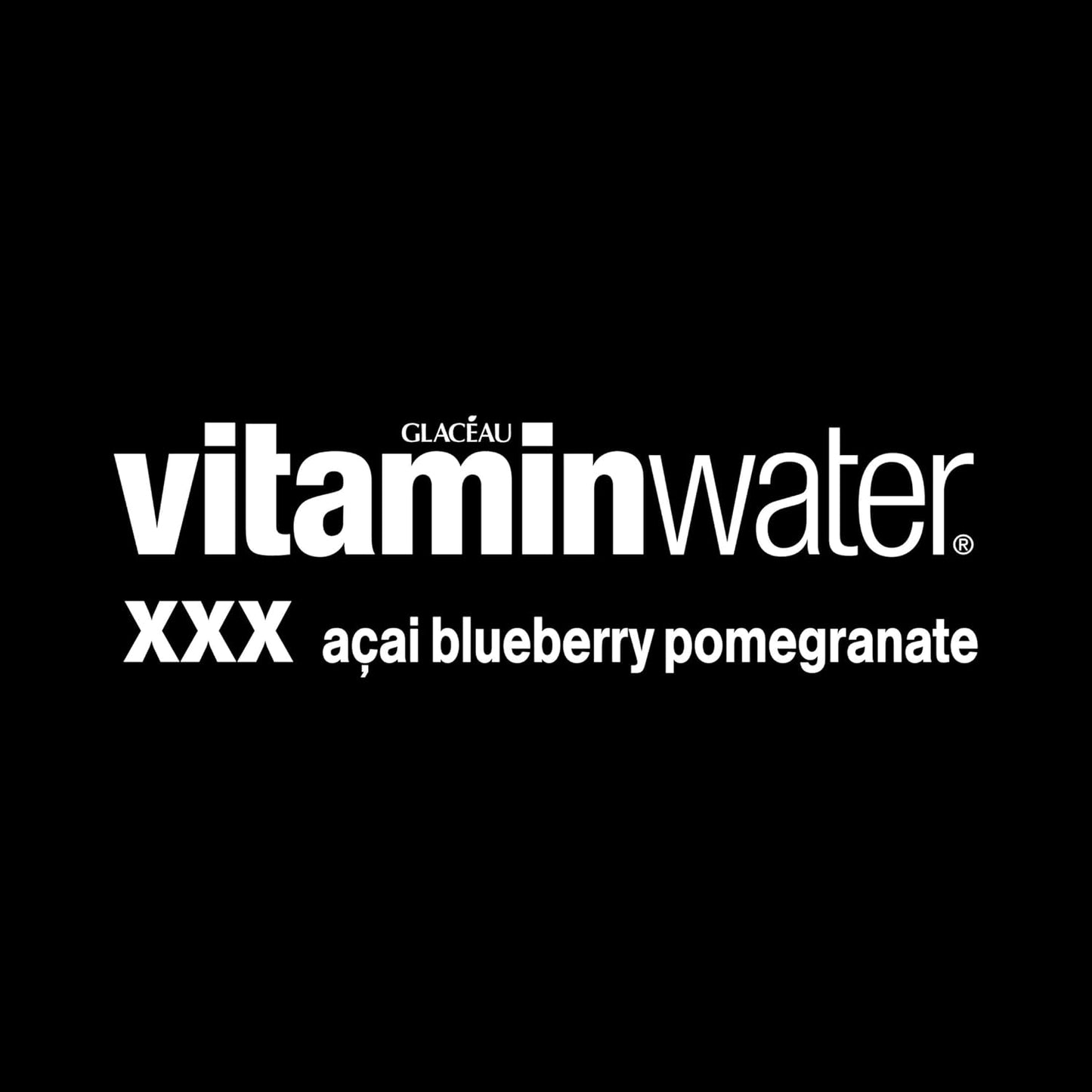 vitaminwater XXX, 16.9 fl oz, 6 Pack (786162103543)
