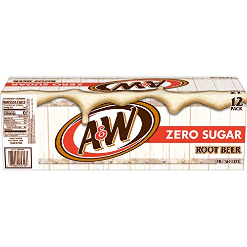 A&W Diet Cream Soda, 12 Fl Oz (pack of 12)