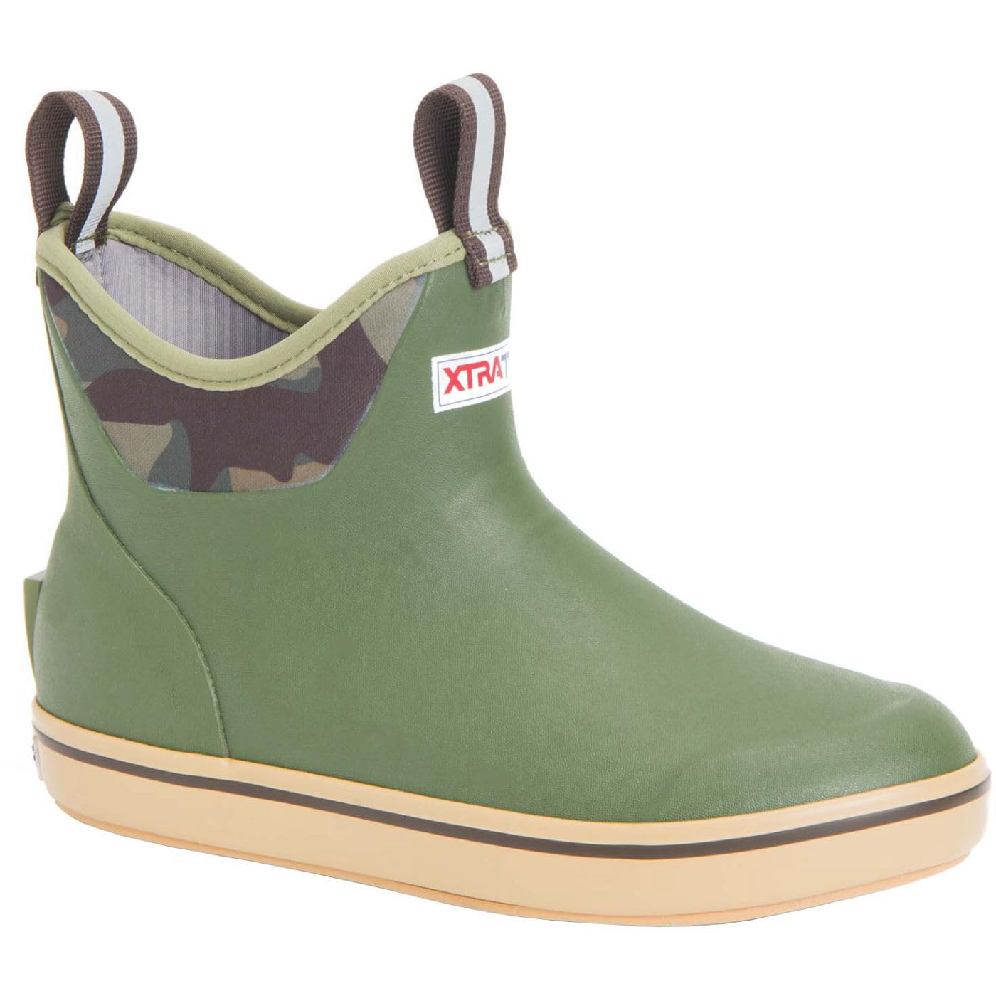 Xtratuf womens Durable Waterproof Breathable Slip-resistant 6 Inch Ankle Deck Boots