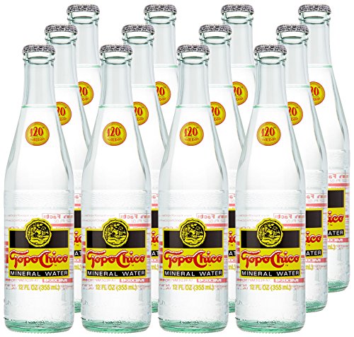Topo Chico Mineral Water (Glass), 6.5-Ounce (Pack of 20)