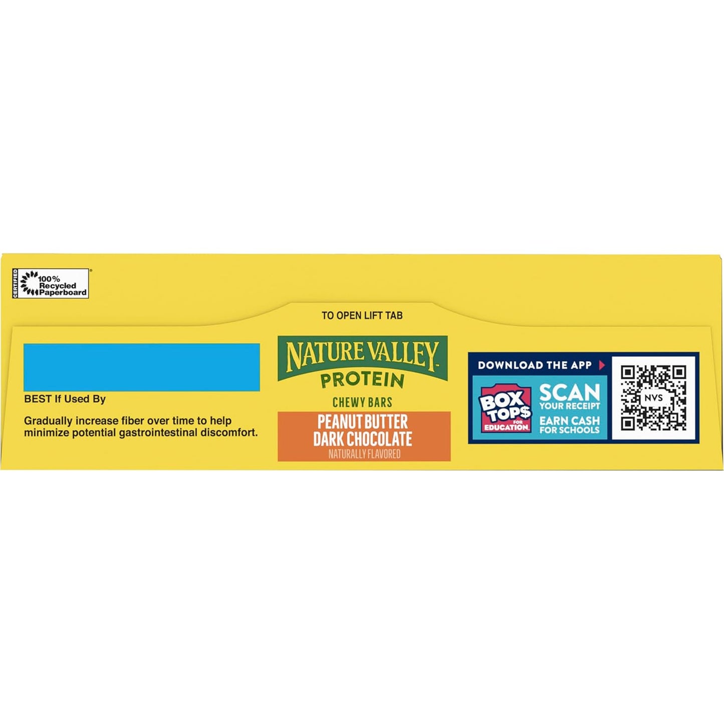 Nature Valley Chewy Protein Granola Bars, Peanut Butter Dark Chocolate, 10 Bars, 14.2 OZ