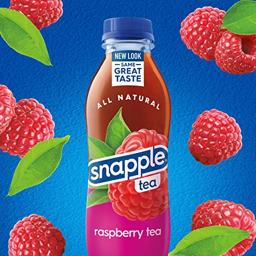 Snapple Zero Sugar Half 'n Half Tea, 16 fl oz recycled plastic bottle, 6 pack