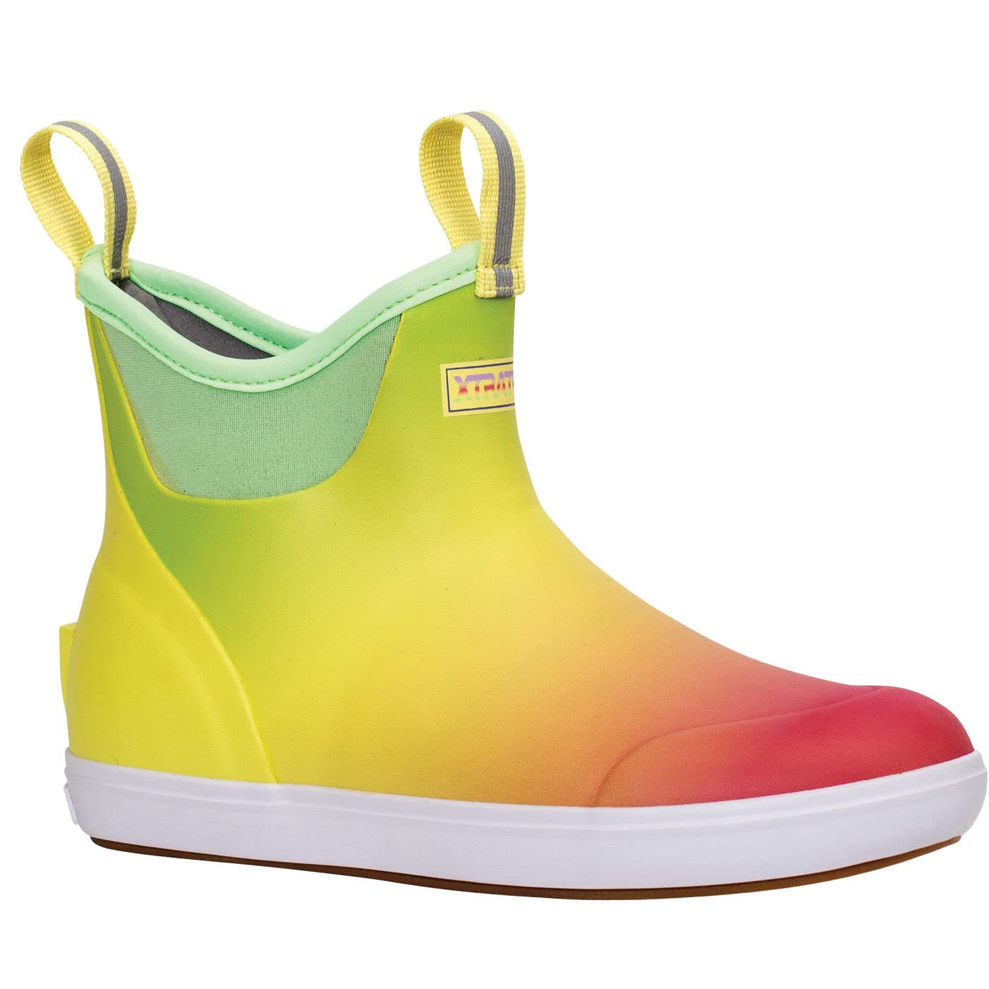 Xtratuf womens Durable Waterproof Breathable Slip-resistant 6 Inch Ankle Deck Boots