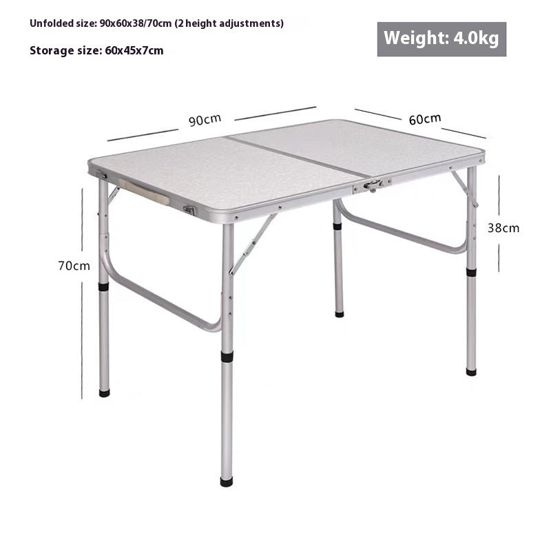 Camping Folding Table Foldable Outdoor Portable Rectangular Table