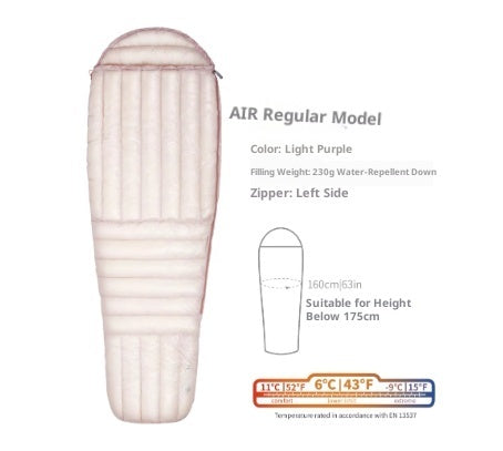 Outdoor Ultra-light Camping Splicing Portable Down-filled Sleeping Bag