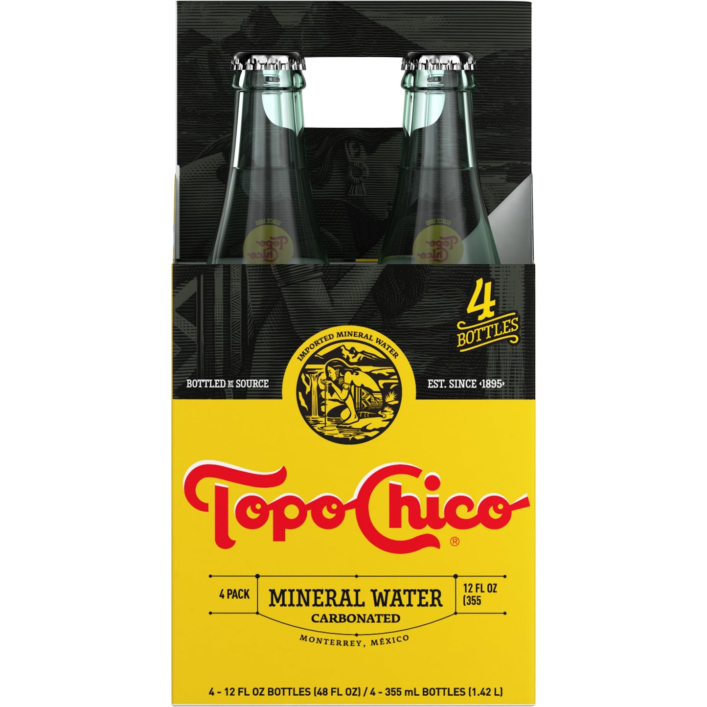 Topo Chico Mineral Water (Glass), 6.5-Ounce (Pack of 20)