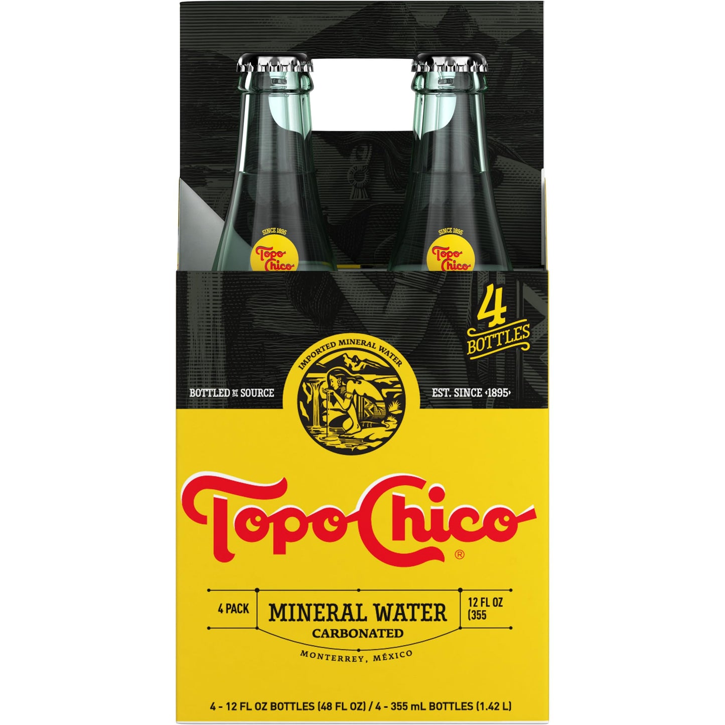 Topo Chico Mineral Water (Glass), 6.5-Ounce (Pack of 20)