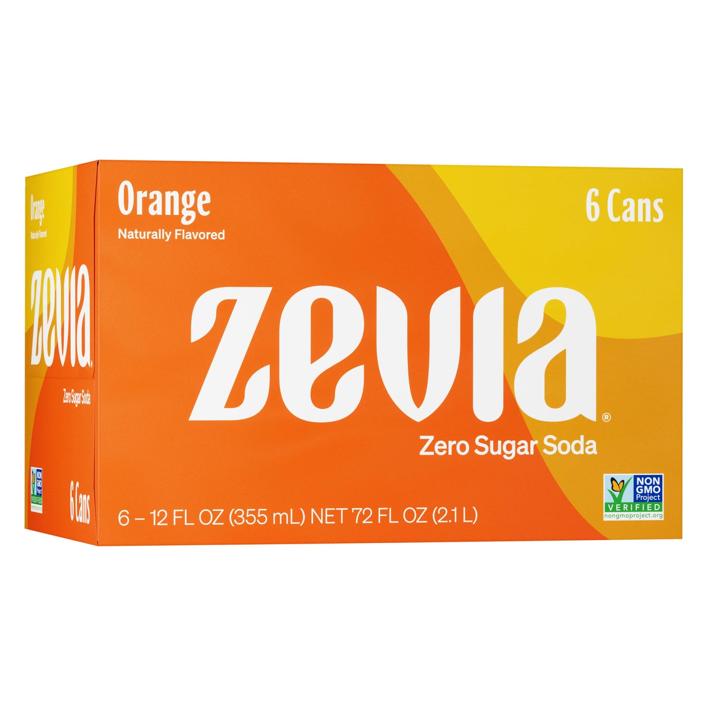 Zevia Zero Sugar Soda, Cream Soda, 12 Ounce Cans (Pack of 12)