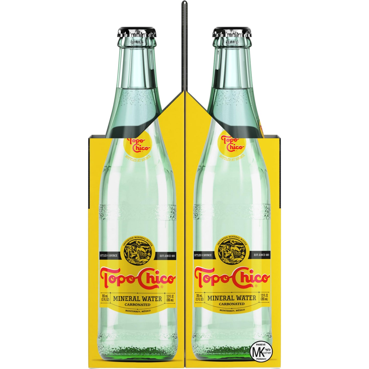 Topo Chico Mineral Water (Glass), 6.5-Ounce (Pack of 20)