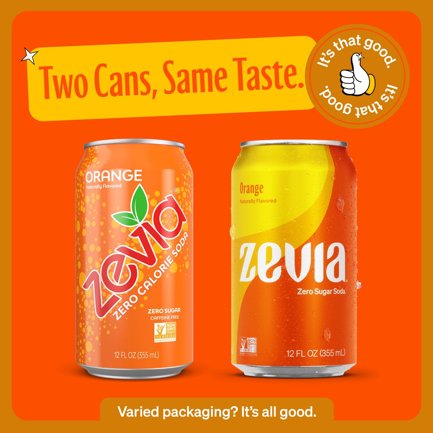Zevia Zero Sugar Soda, Cream Soda, 12 Ounce Cans (Pack of 12)