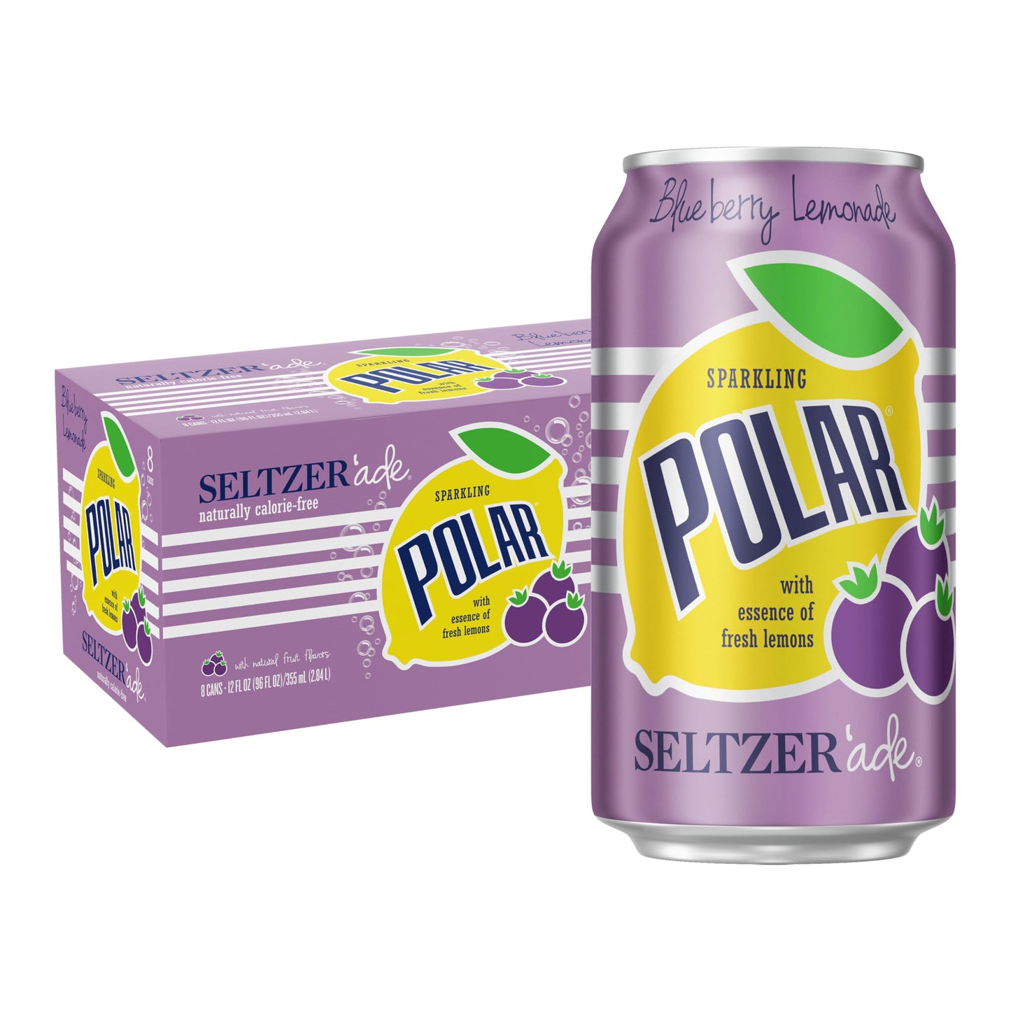Polar Seltzer Raspberry Lime, 12 fl oz (Pack of 12)