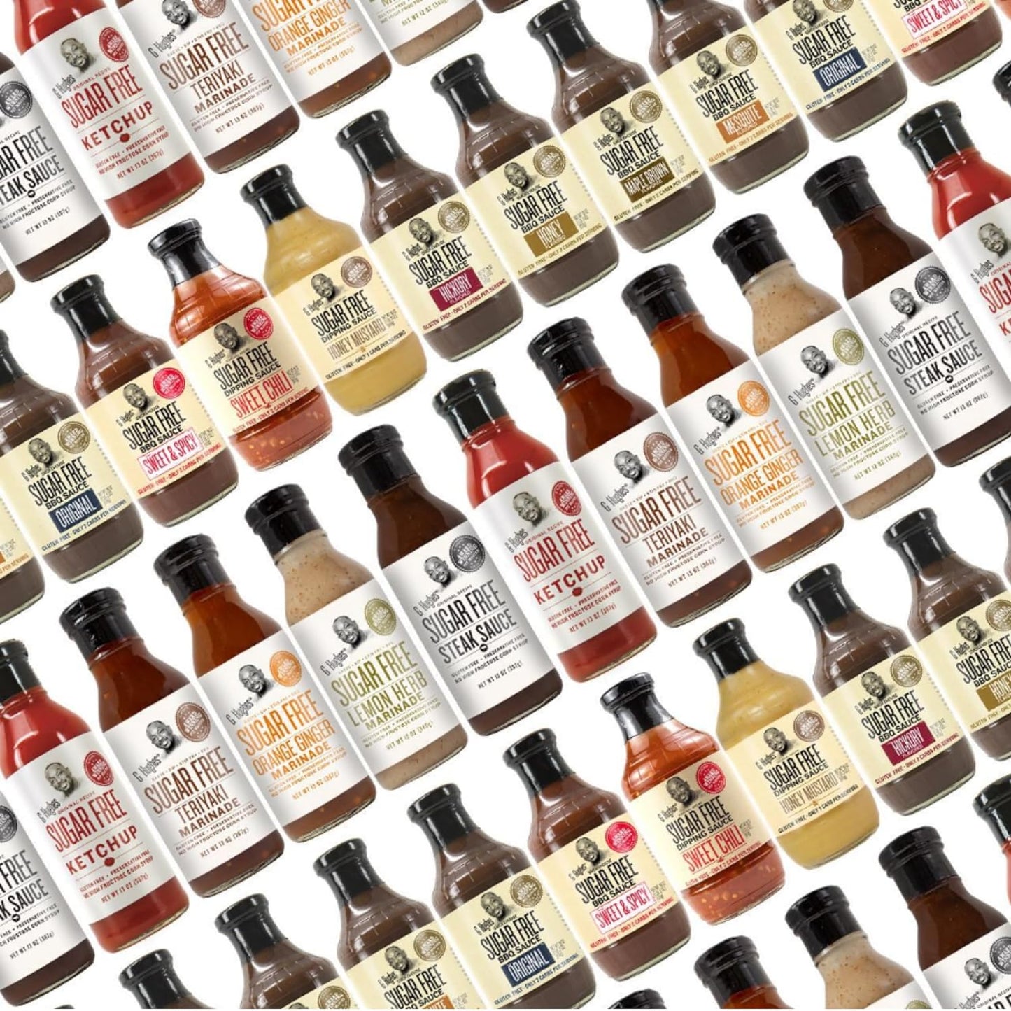 G Hughes Sugar Free, General Tso Sauce - Stir Fry Sauce, Gluten Free, No High Fructose, No Artificial Preservatives - 12 Oz (1-Pack)