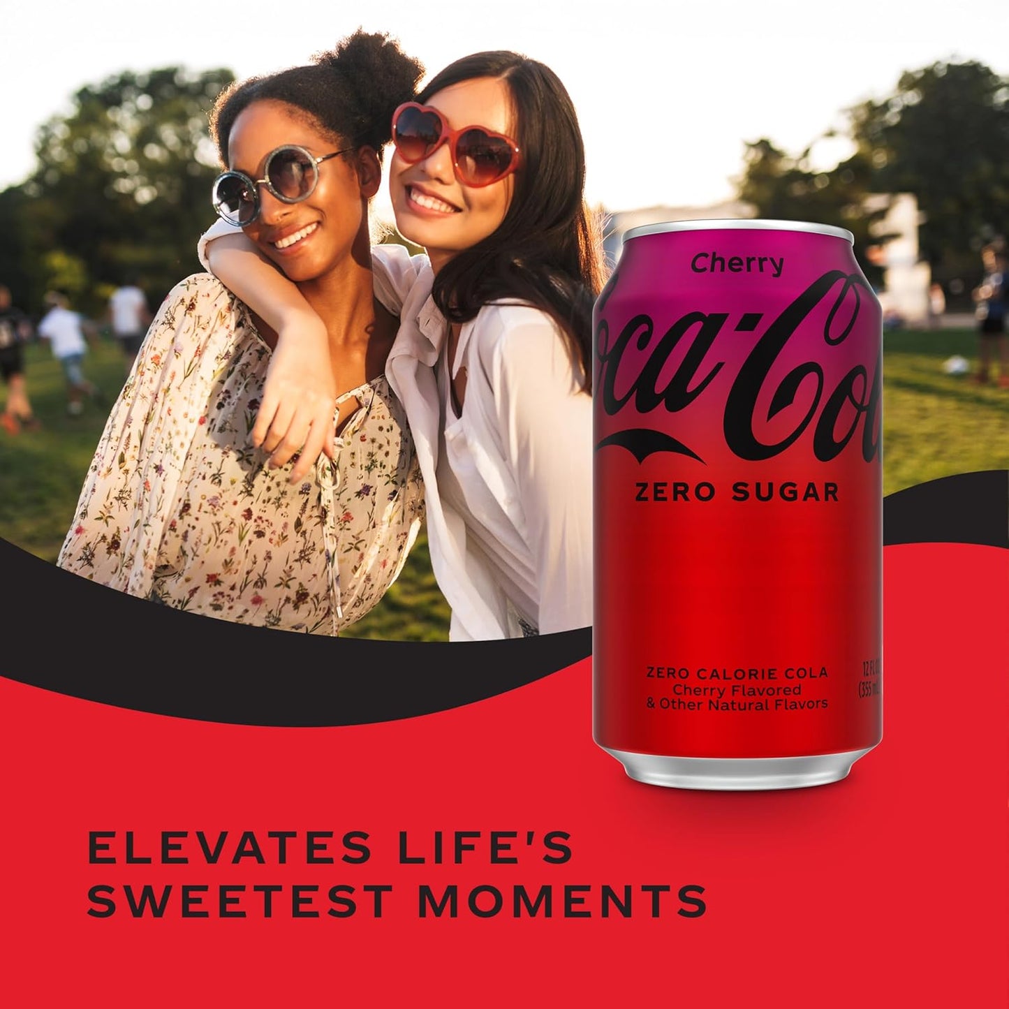 Coca-Cola Cherry Zero Soda, 12 Fl Oz (pack of 12)