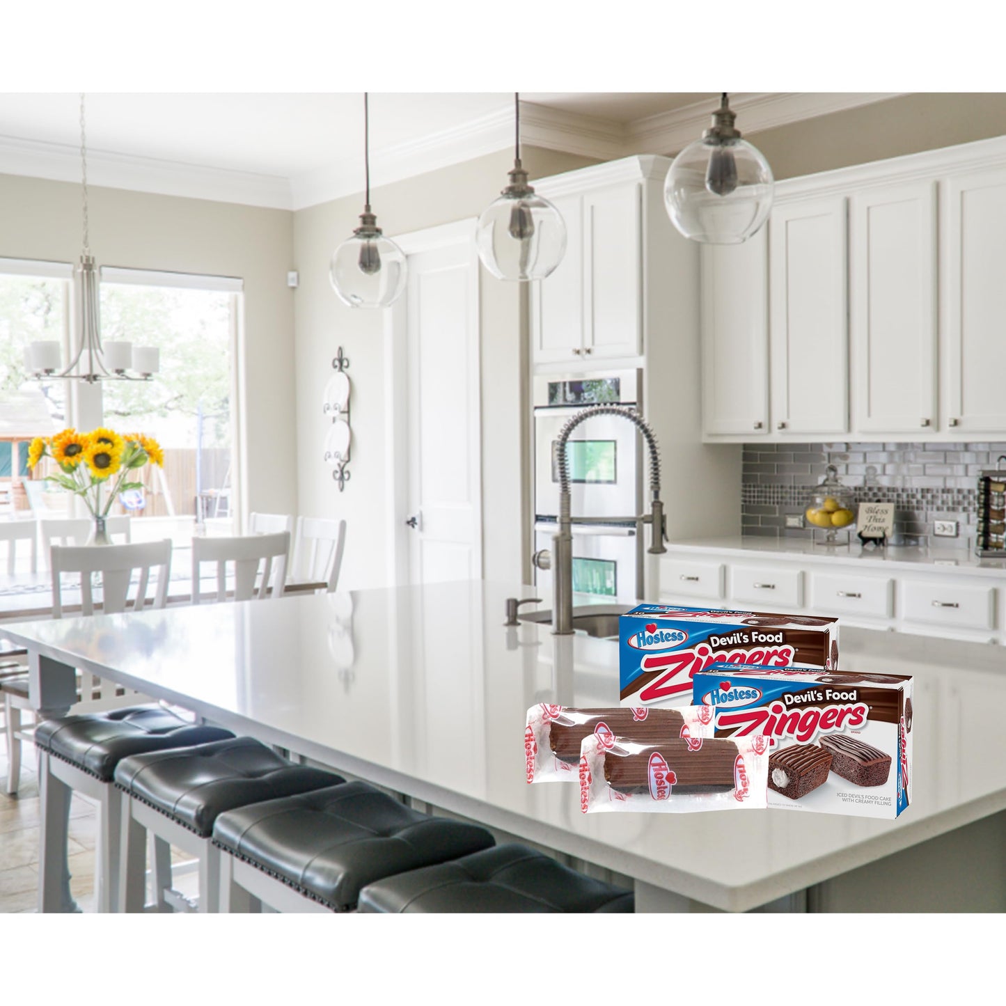 12.7oz Hostess Zingers Iced Vanilla Cake, 10 Piece (Pack of 2)