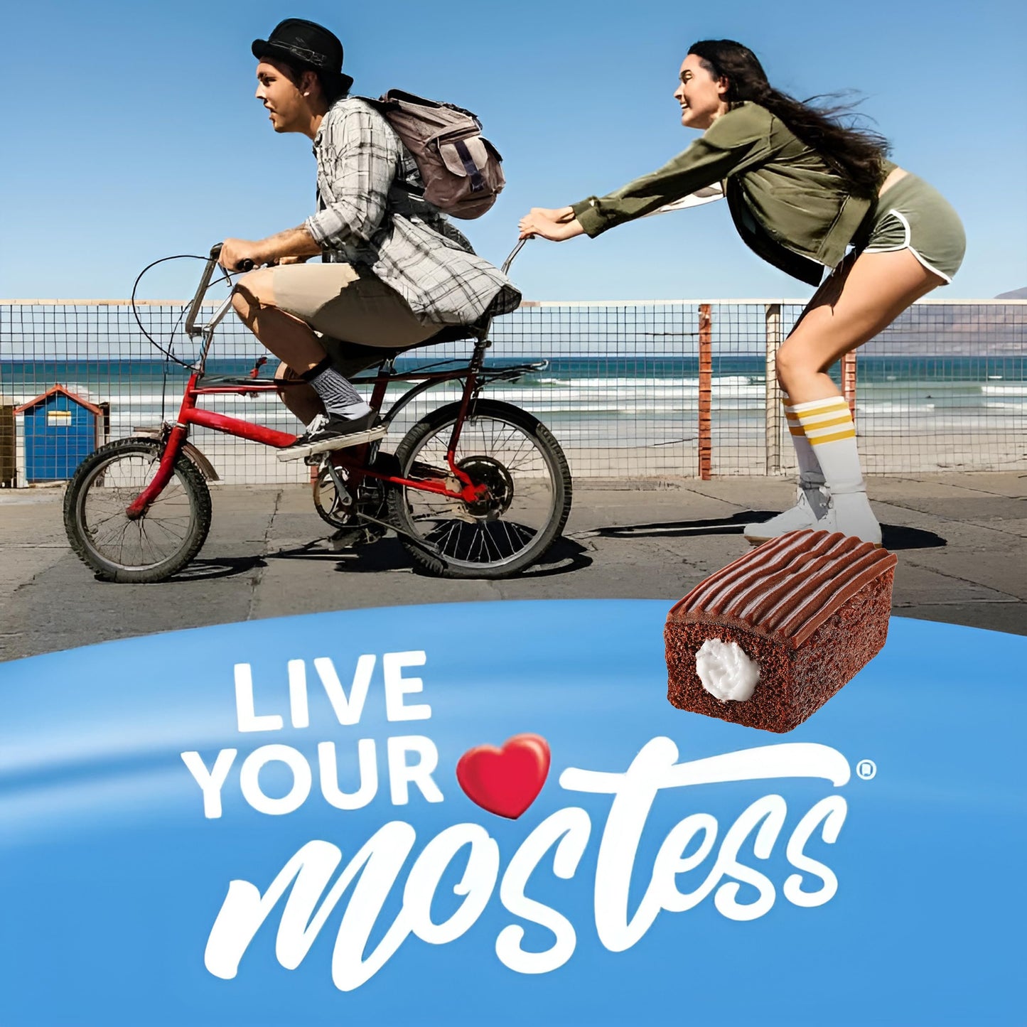 12.7oz Hostess Zingers Iced Vanilla Cake, 10 Piece (Pack of 2)