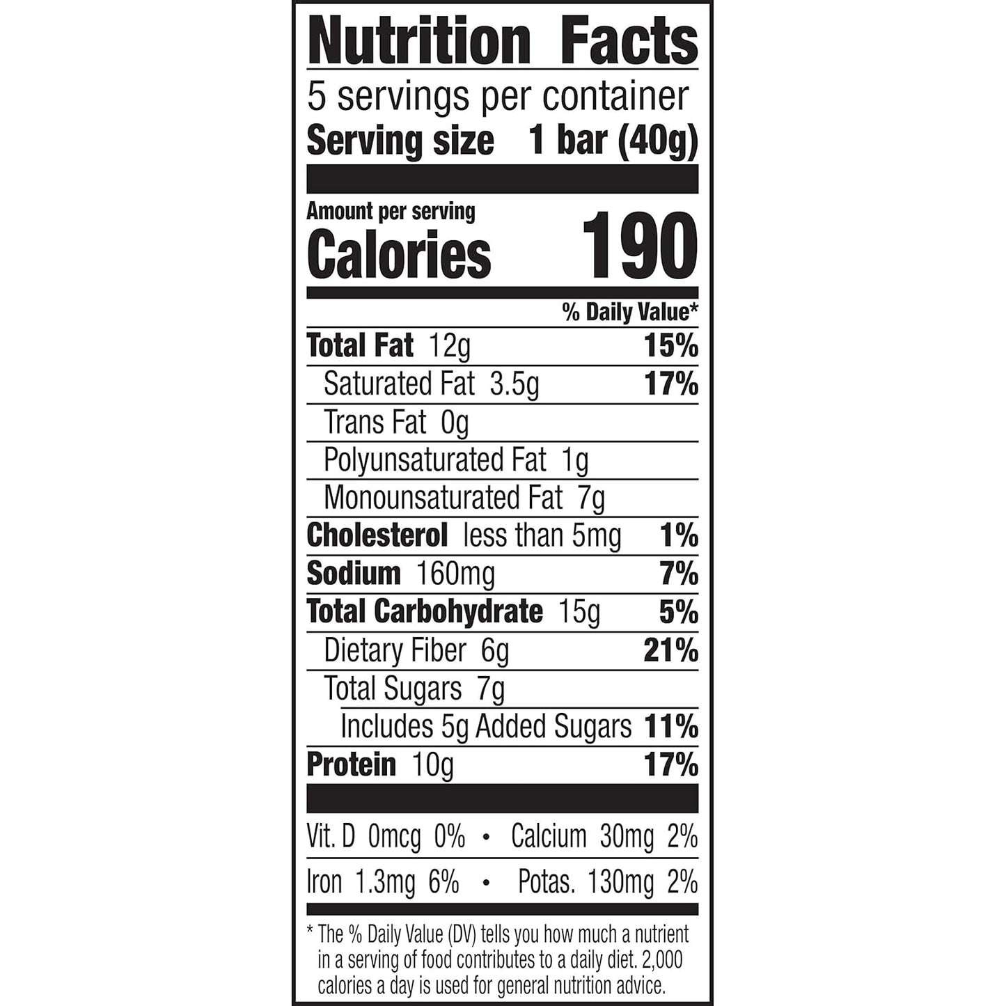 Nature Valley Chewy Protein Granola Bars, Peanut Butter Dark Chocolate, 10 Bars, 14.2 OZ