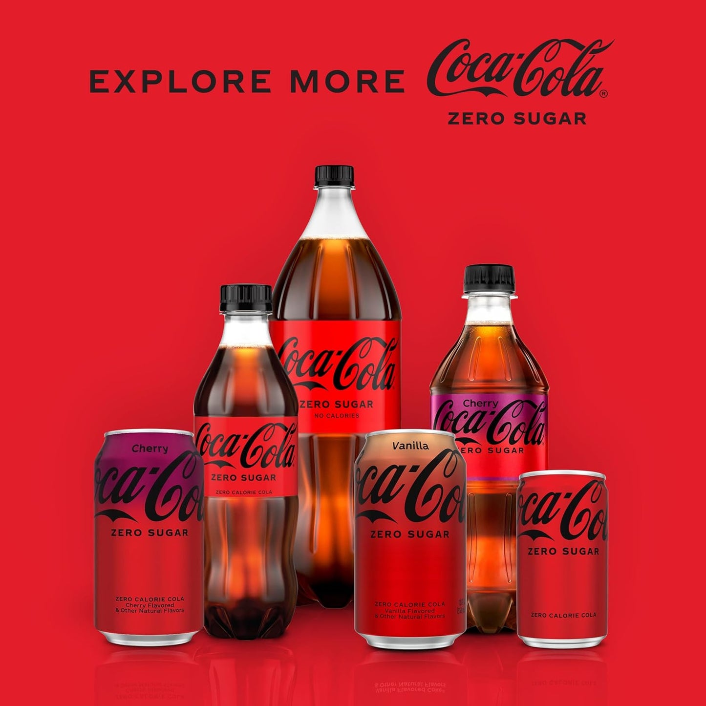 Coca-Cola Cherry Zero Soda, 12 Fl Oz (pack of 12)