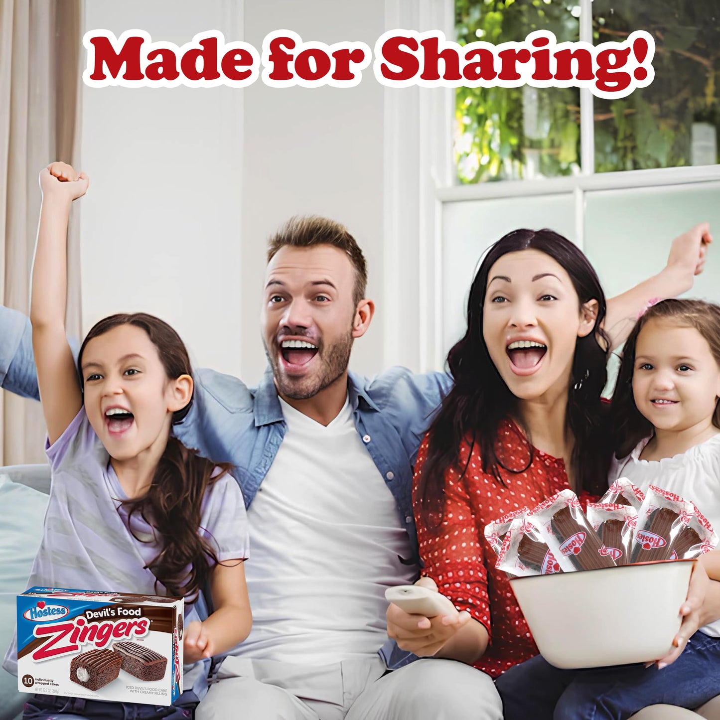 12.7oz Hostess Zingers Iced Vanilla Cake, 10 Piece (Pack of 2)