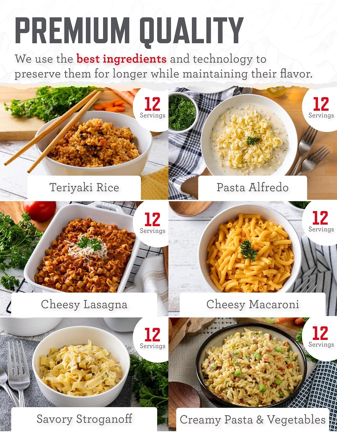 ReadyWise Emergency Food Supply - 120 Servings Favorites Sample Bucket, Survival Food Kit, Freeze Dried Prepper Food & Dehydrated Meals for Camping Essentials & Backpacking, up to 25 Year Shelf Life