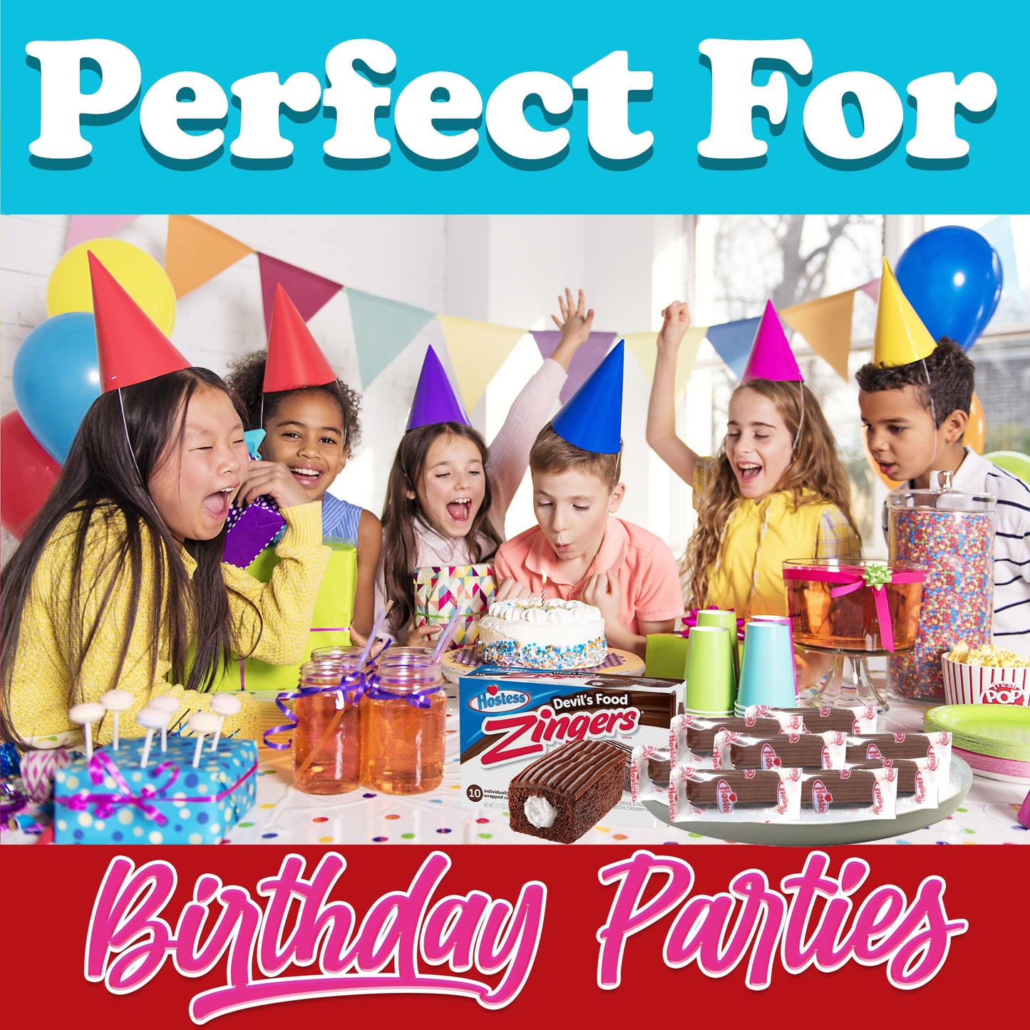 12.7oz Hostess Zingers Iced Vanilla Cake, 10 Piece (Pack of 2)