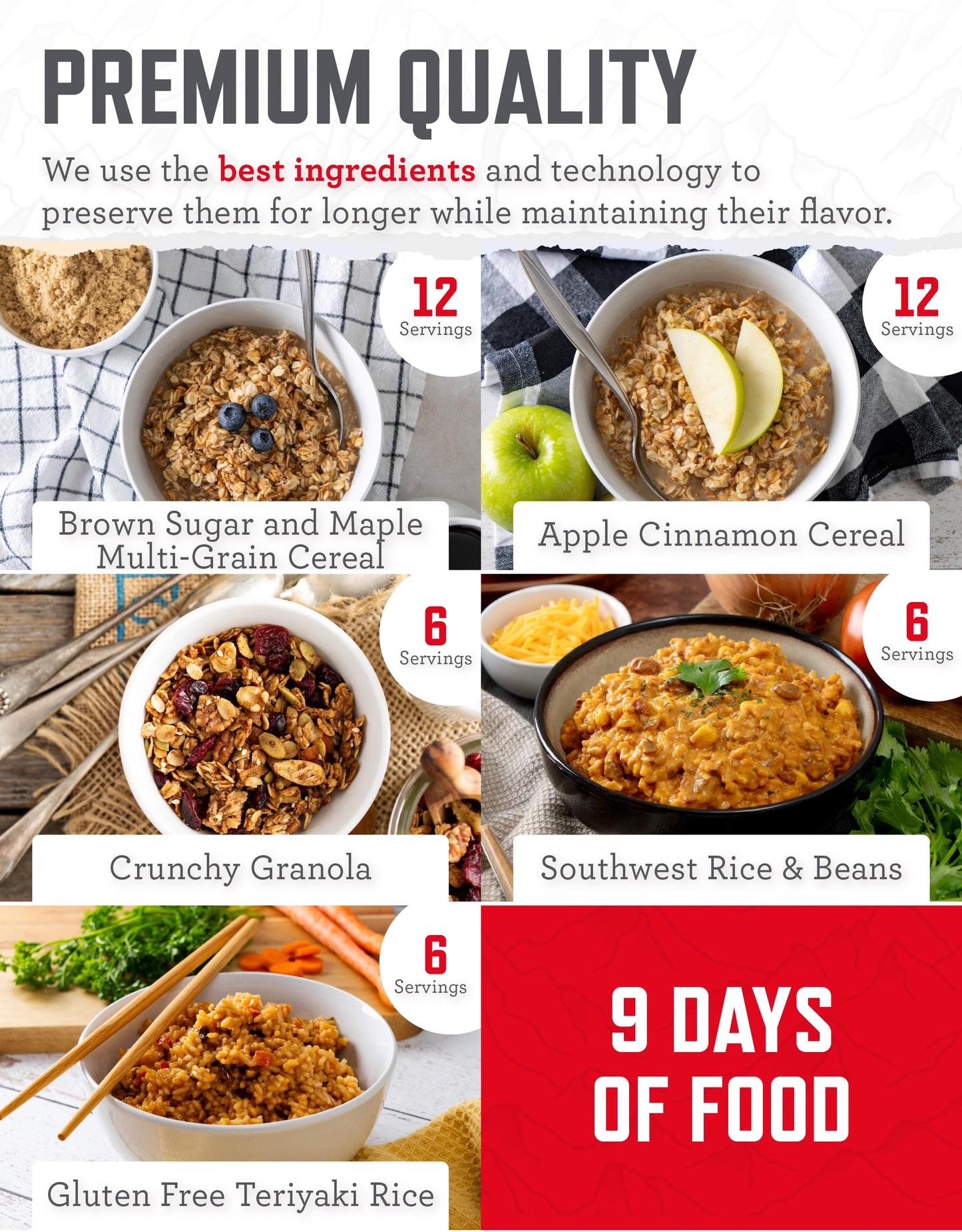 ReadyWise Emergency Food Supply - 120 Servings Favorites Sample Bucket, Survival Food Kit, Freeze Dried Prepper Food & Dehydrated Meals for Camping Essentials & Backpacking, up to 25 Year Shelf Life