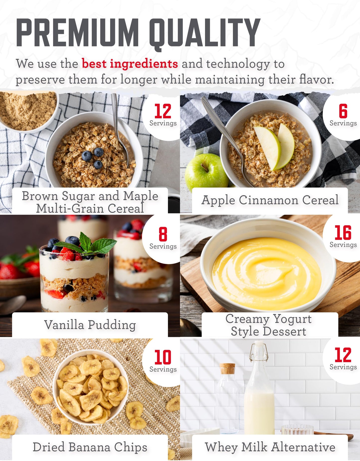 ReadyWise Emergency Food Supply - 120 Servings Favorites Sample Bucket, Survival Food Kit, Freeze Dried Prepper Food & Dehydrated Meals for Camping Essentials & Backpacking, up to 25 Year Shelf Life