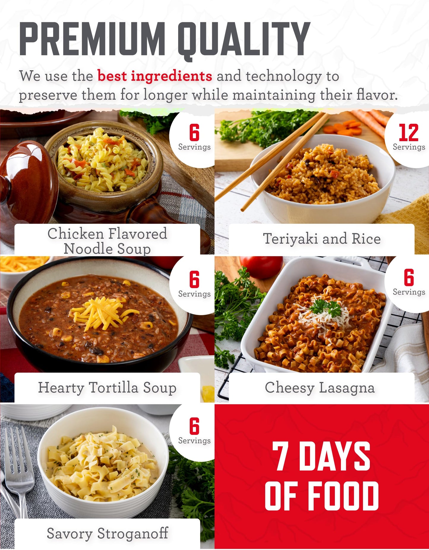 ReadyWise Emergency Food Supply - 120 Servings Favorites Sample Bucket, Survival Food Kit, Freeze Dried Prepper Food & Dehydrated Meals for Camping Essentials & Backpacking, up to 25 Year Shelf Life