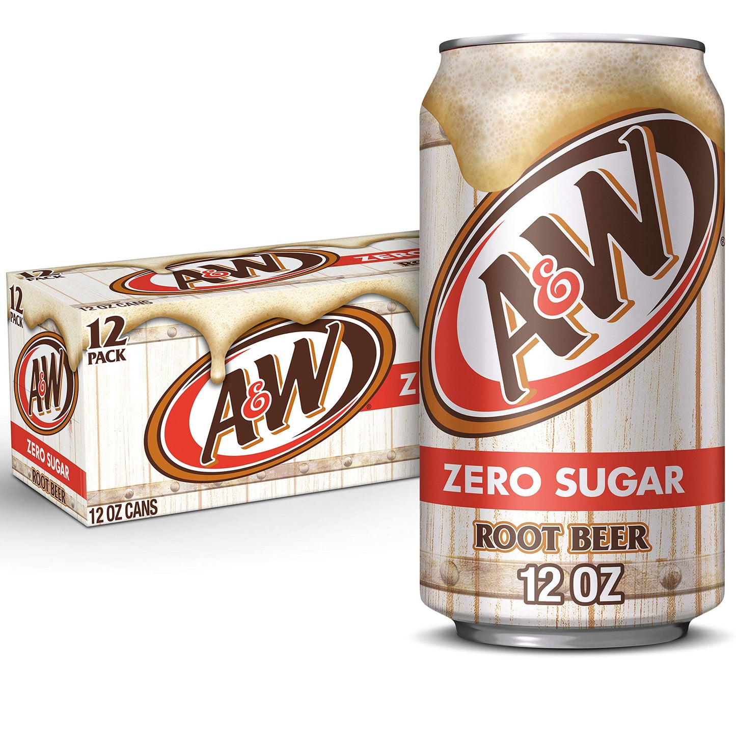 A&W Diet Cream Soda, 12 Fl Oz (pack of 12)