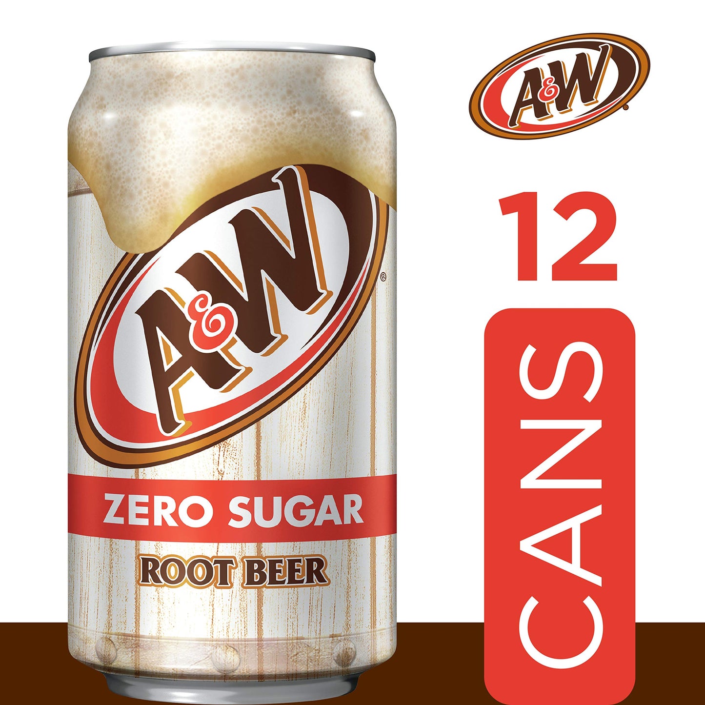 A&W Diet Cream Soda, 12 Fl Oz (pack of 12)