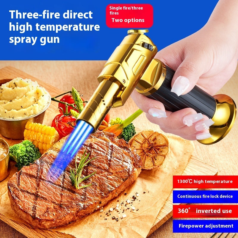 Portable Blue Flame Torch Lighter BBQ Barbecue