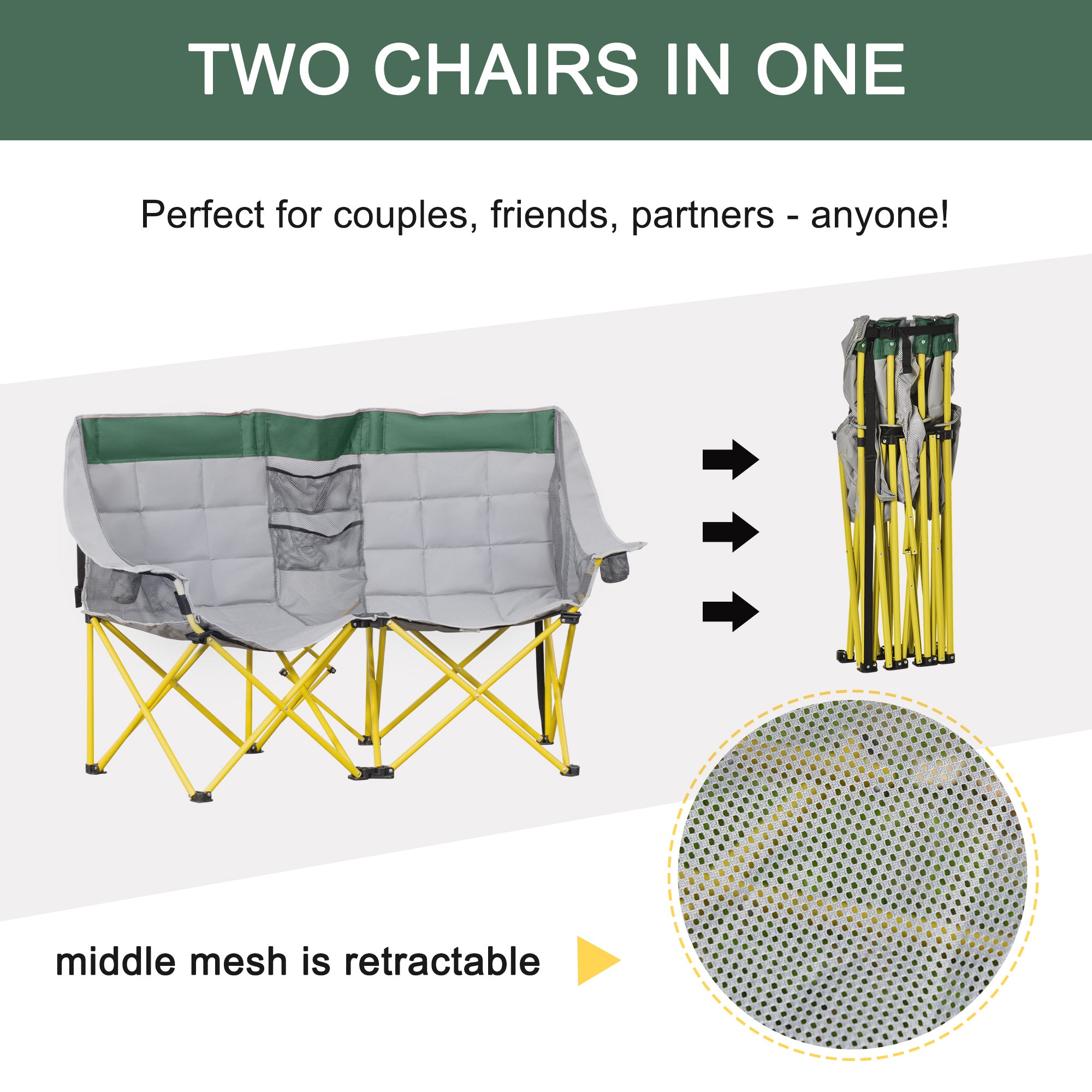 Loveseat Style Camping Chair