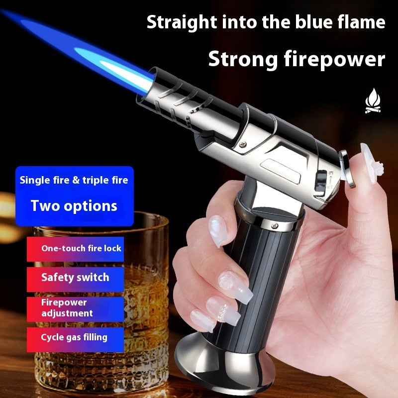 Portable Blue Flame Torch Lighter BBQ Barbecue