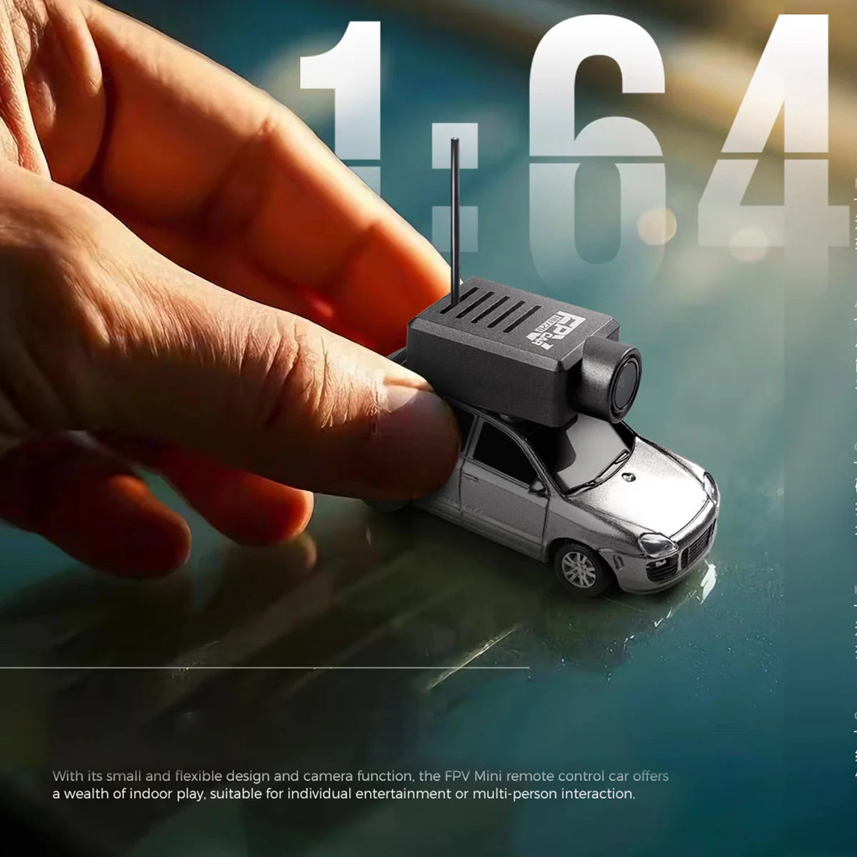 World’s Smallest FPV RC Car