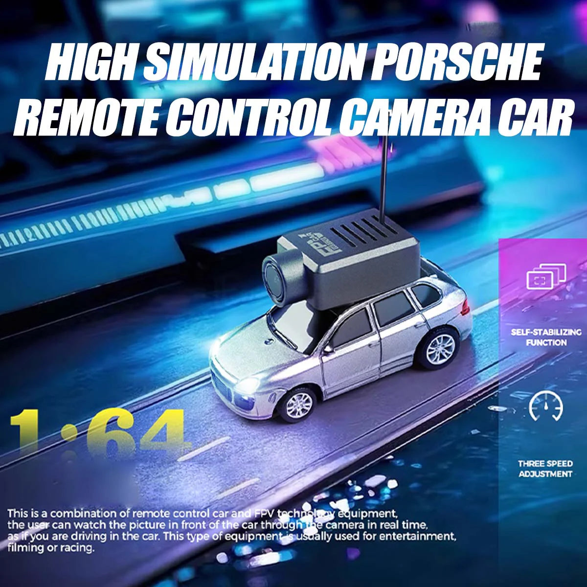 World’s Smallest FPV RC Car